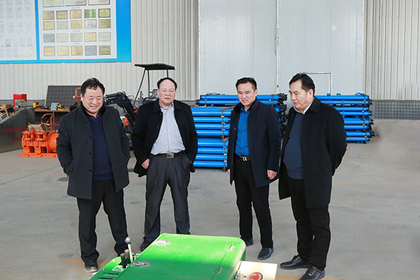 Warmly Welcome The Jining Energy Group Leaders To Visit The China Coal Group