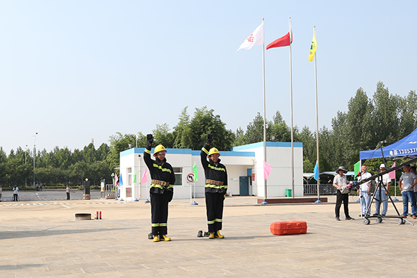 China Coal Group Was Invited To Emergency Rescue Drills For Hazardous Chemicals Accidents In Jining High-Tech Zone