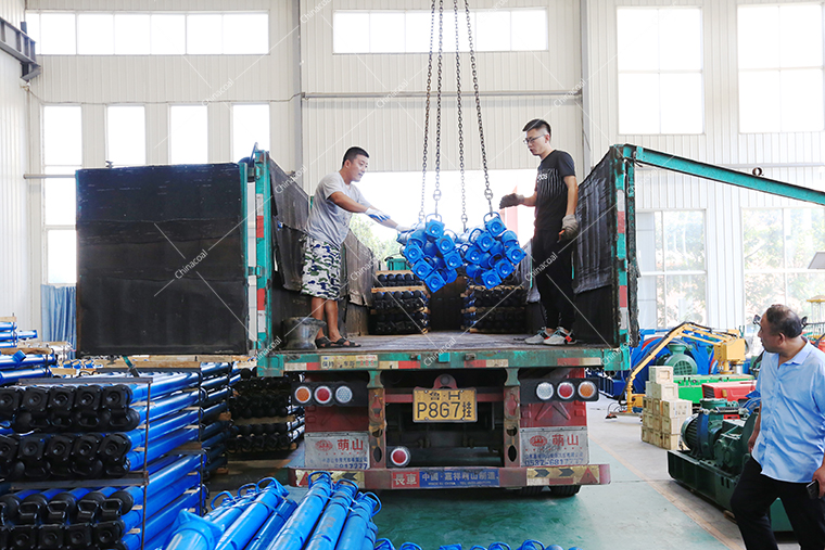 China Coal Group Sent A Batch Of Mine Single Hydraulic Prop To Ningxia Guyuan