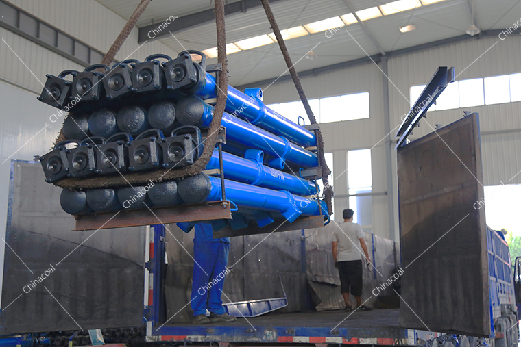 China Coal Group A Batch Of Mining Single Hydraulic Props Sent To Shanxi Province