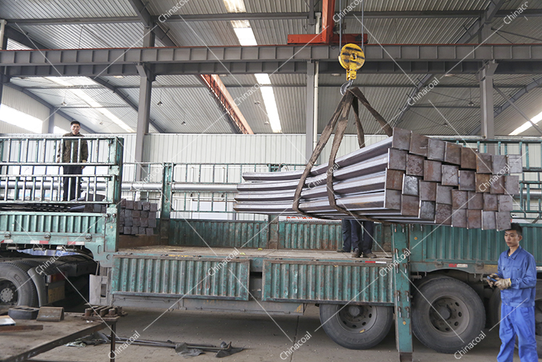 China Coal Group Sent A Batch Of U-Shaped Steel Brackets To Heihe City, Heilongjiang Province