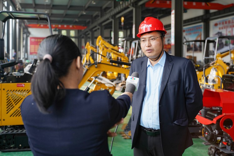 Jining High-Tech Zone TV Station Visited China Coal Group Special Interview