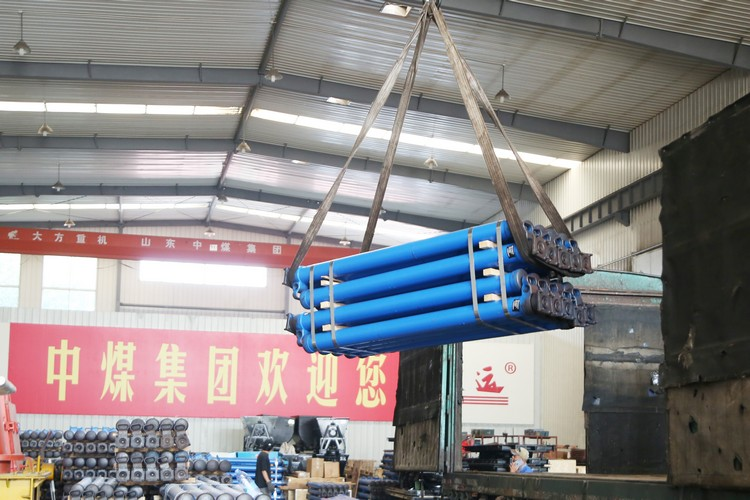 China Coal Group Sents New Suspended Mining Single Hydraulic Prop to Shanxi And Inner Mongolia