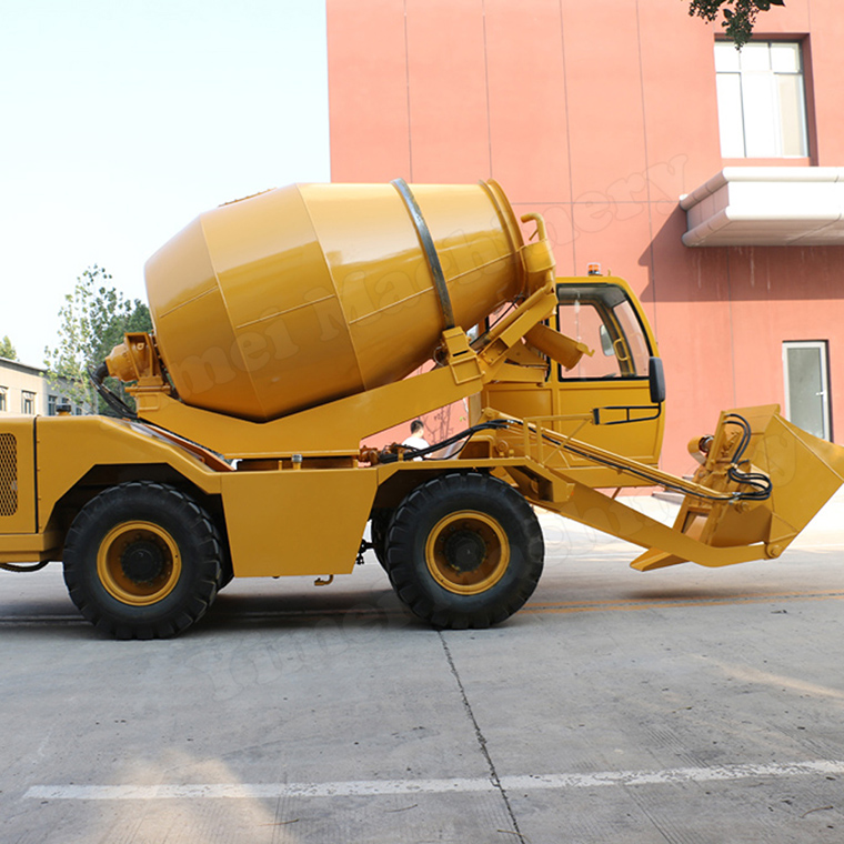 Concrete Mixer Selected For Different Project Needs